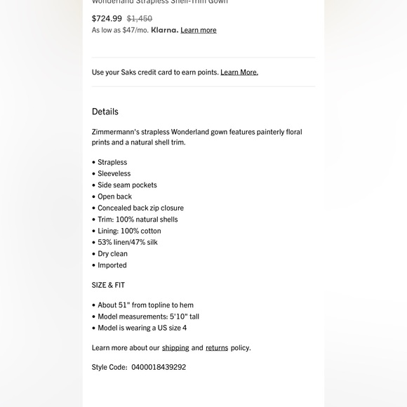 ZIMMERMANN WONDERLAND SHELL EMBELLISHED SILK BLEND GOWN YELLOW - Picture 8 of 10